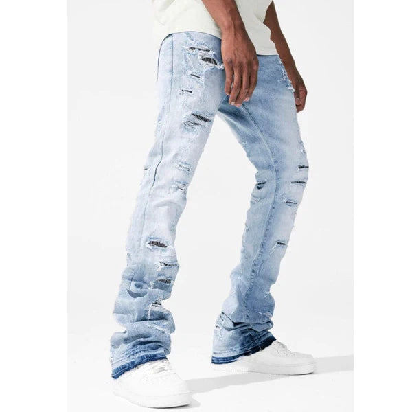 Jordan Craig Jeans - Martin Stacked Inseam - Sky Blue