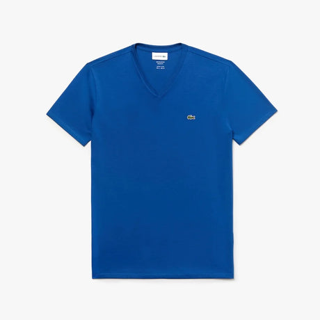 Lacoste - T Shirt - V Neck - Royal