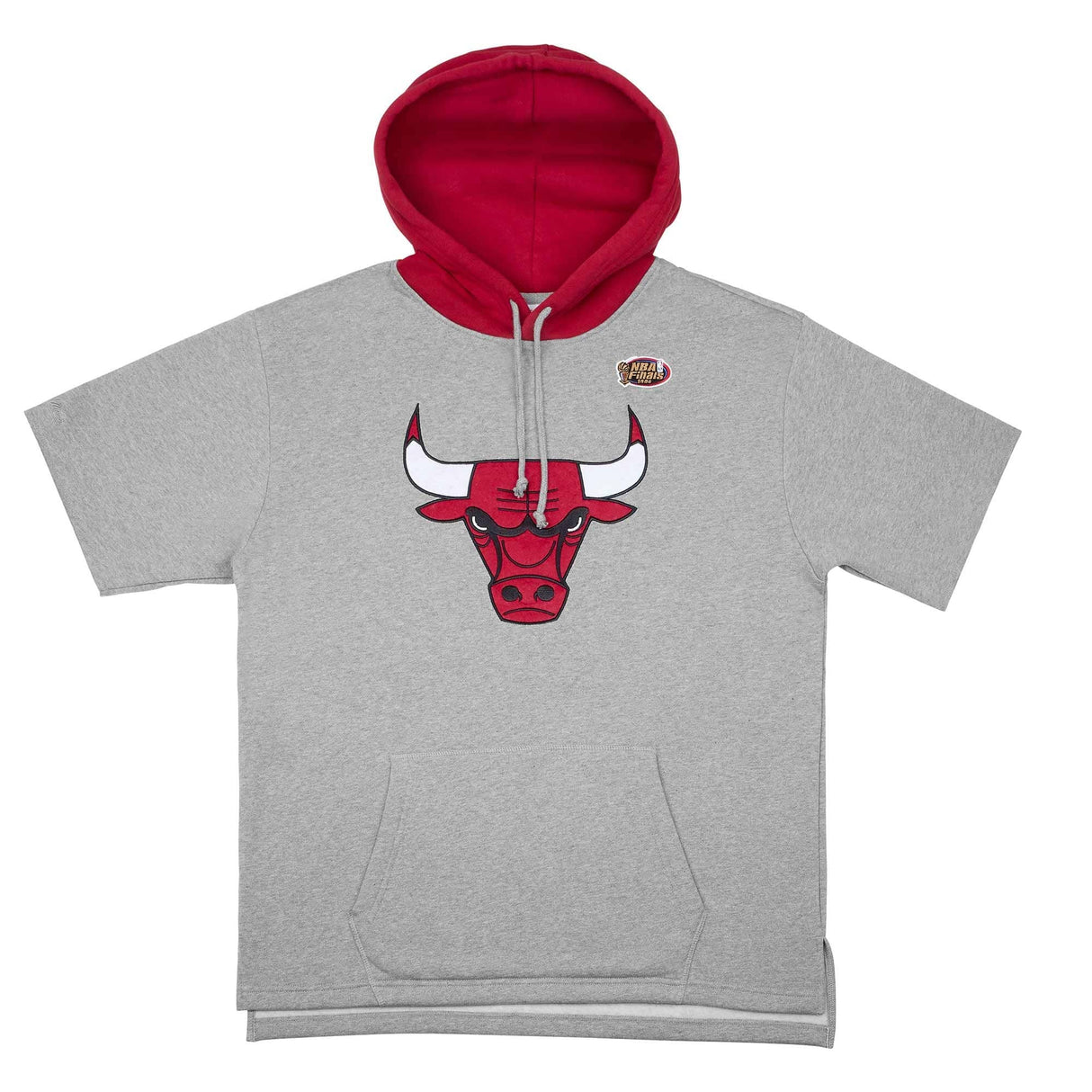 Mitchell & Ness - T-Shirt Hoodie - Chicago Bulls - Grey