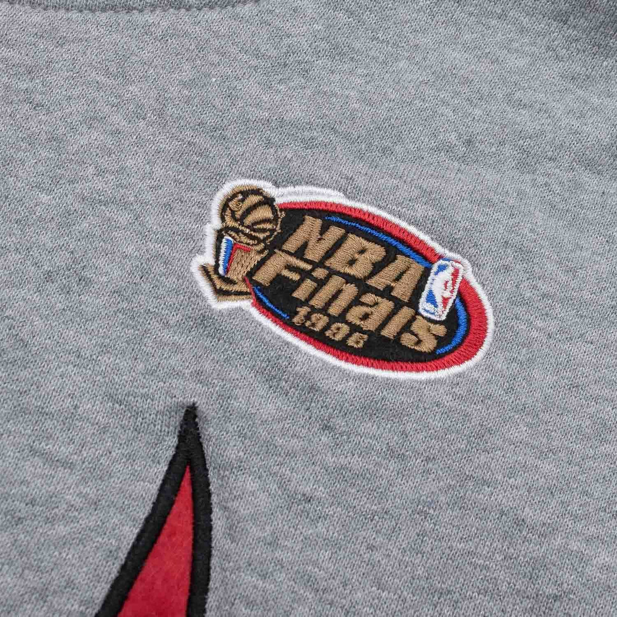 Mitchell & Ness - T-Shirt Hoodie - Chicago Bulls - Grey