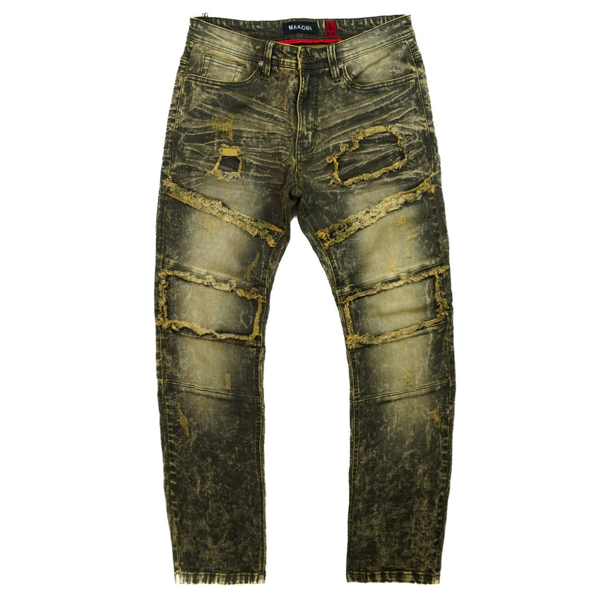 Makobi M1967 David Denim Jeans - Olive