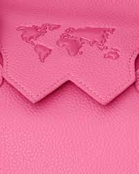 SPRAYGROUND JAMES GLOBAL PINK SPIRKIN HANDBAG