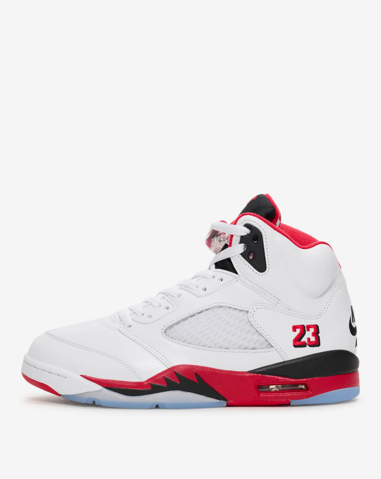 Jordan 5 High Top Fire Red