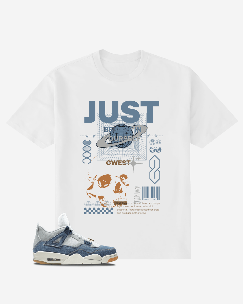 Just Believe in Yourself Oversized T-Shirt