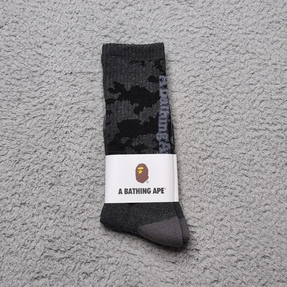Bape woodland camo socks