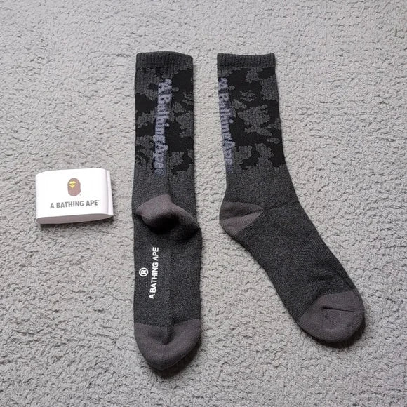 Bape woodland camo socks