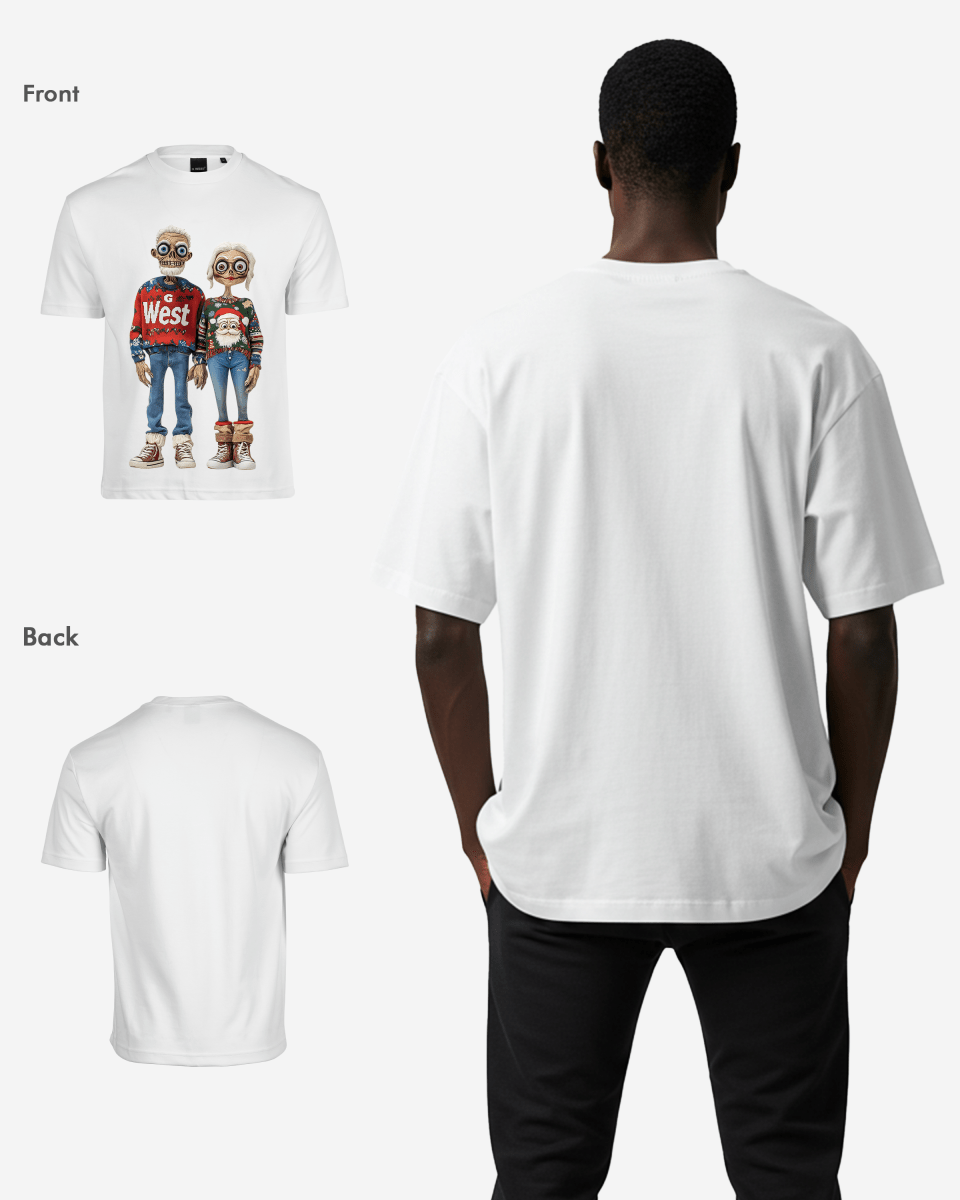 Merry Match Oversized  T-Shirt