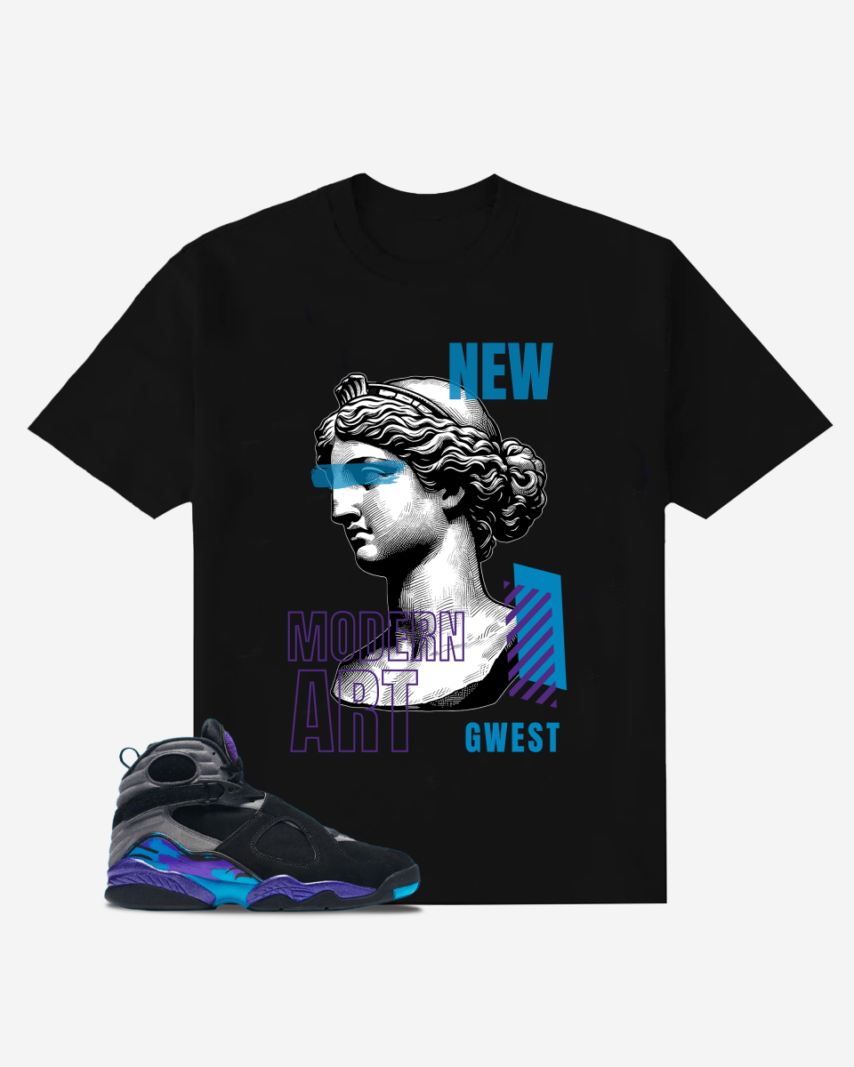 Modern Art Oversized T-Shirt