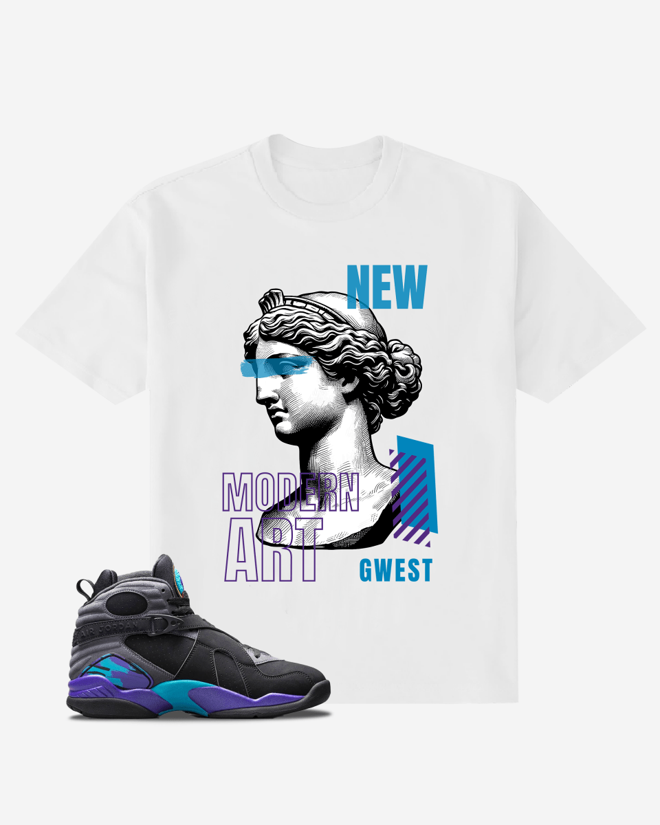 Modern Art Oversized T-Shirt