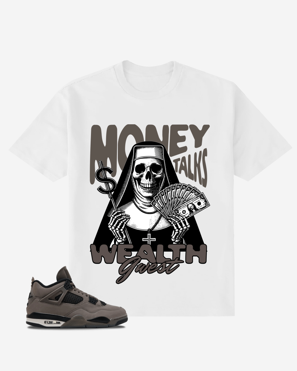 Money Talks Wealth Whisper Oversized T-Shirt
