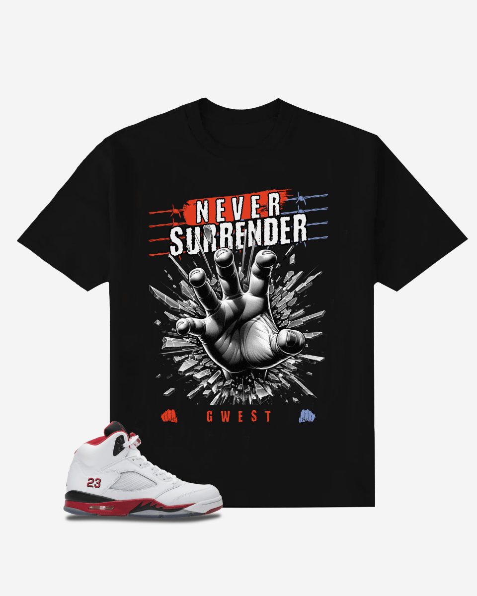 Never Surrender Oversized T-Shirt