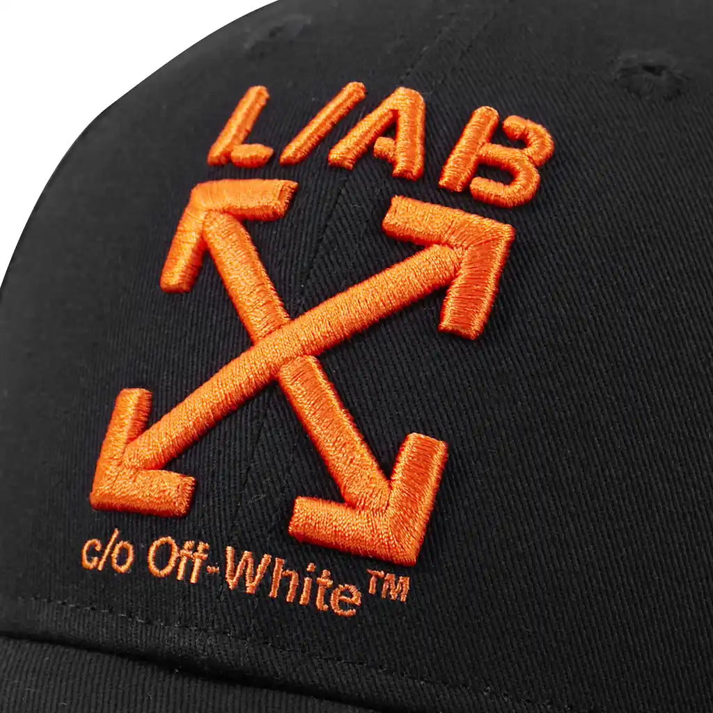 L/AB CO Off-White Clamp Arrows Curved Brim Twill Hats Multi Colors