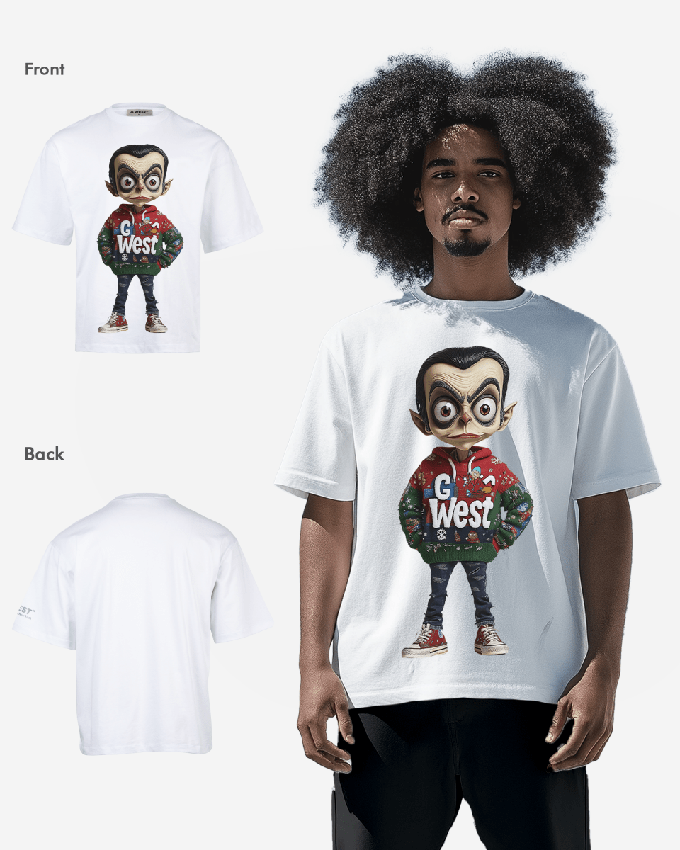 Quirky Claus Oversized  T-Shirt