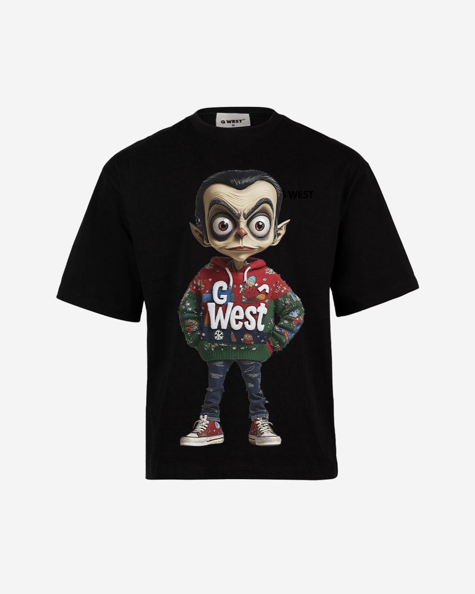 Quirky Claus Oversized  T-Shirt