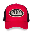 VON DUTCH VELVET RED TRUCKER