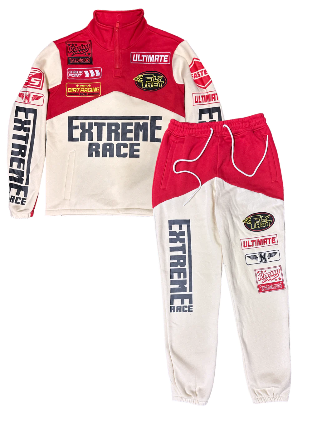 Rebel Mind - Racing Fleece Set - Red
