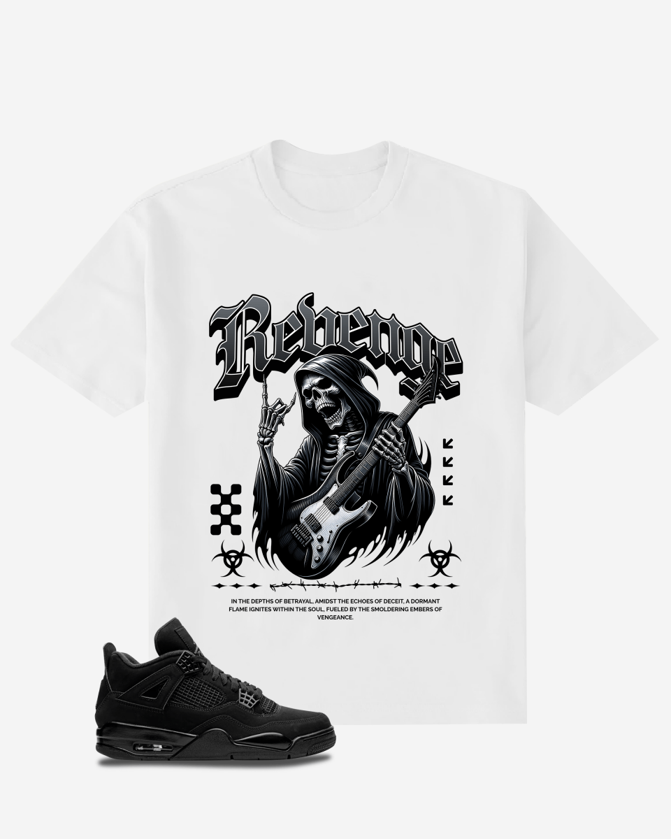 Revenge Skeleton Oversized T-Shirt