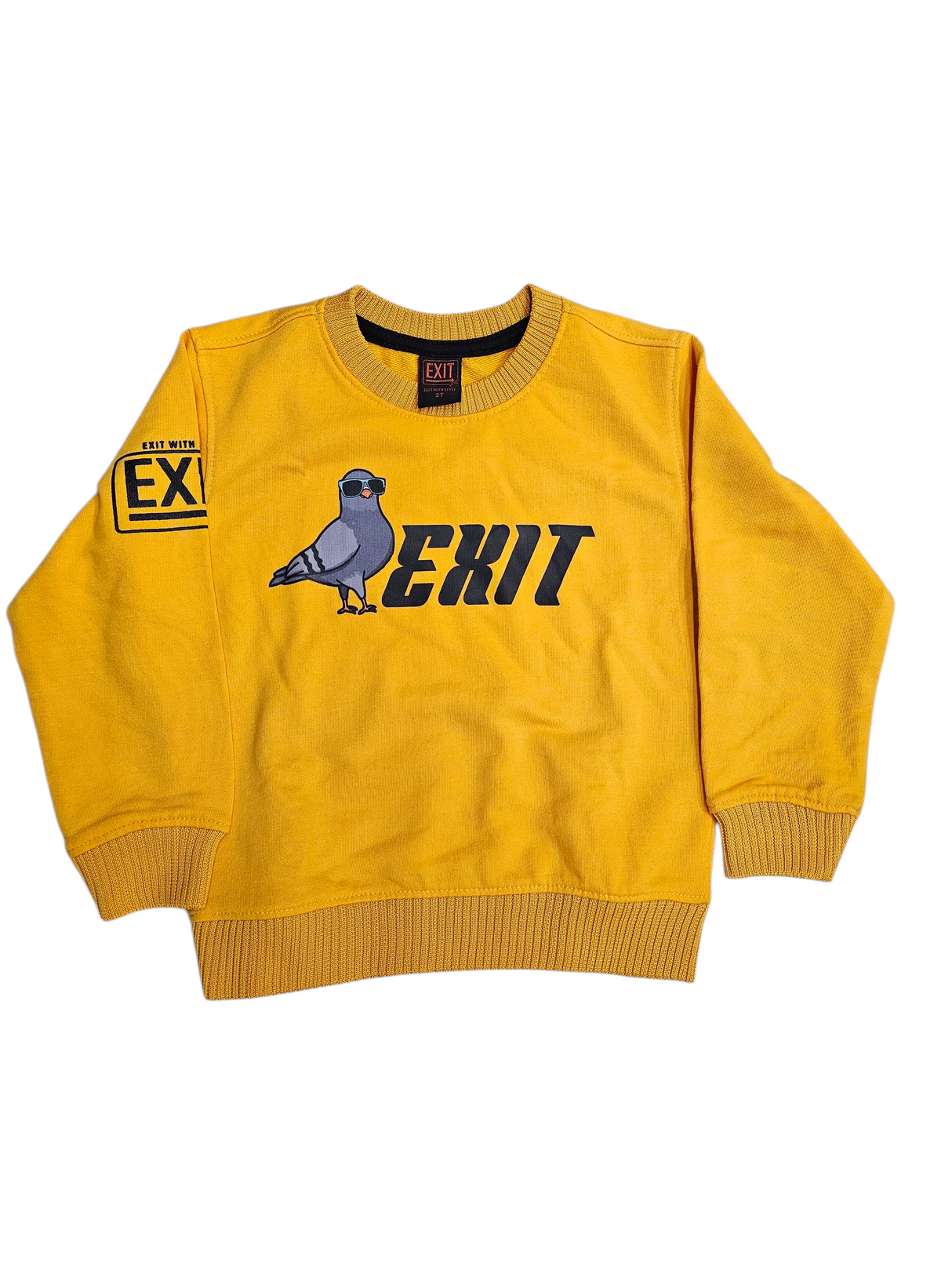 Exit - Kids Sweatshirt - Orange