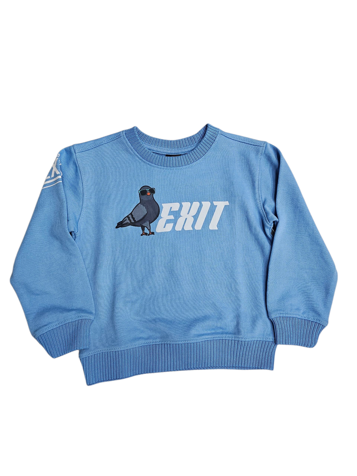 Exit - Kids Sweatshirt - Blue