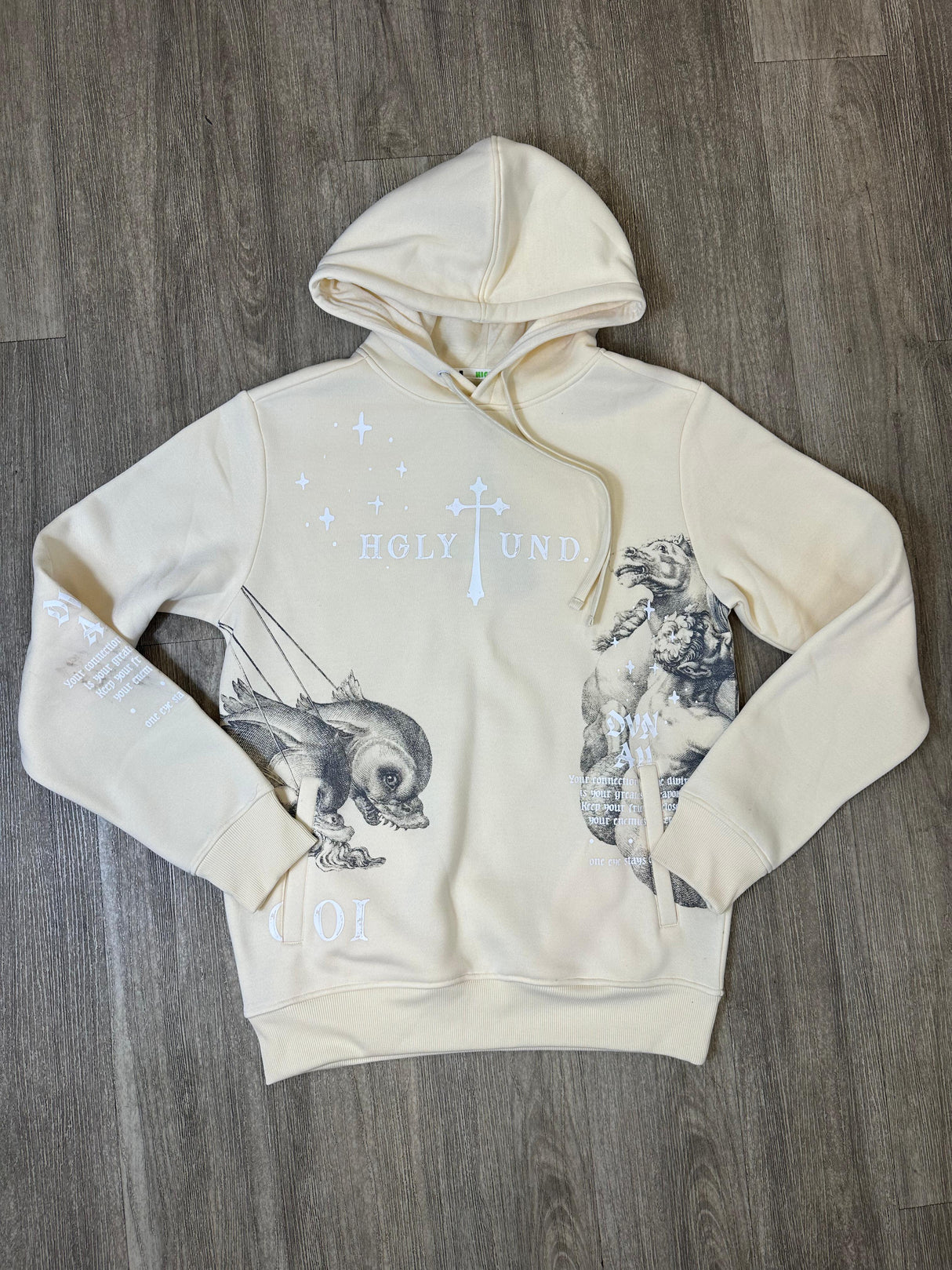 Undrtd Highly Divine Aura Hoodie Multi Colors