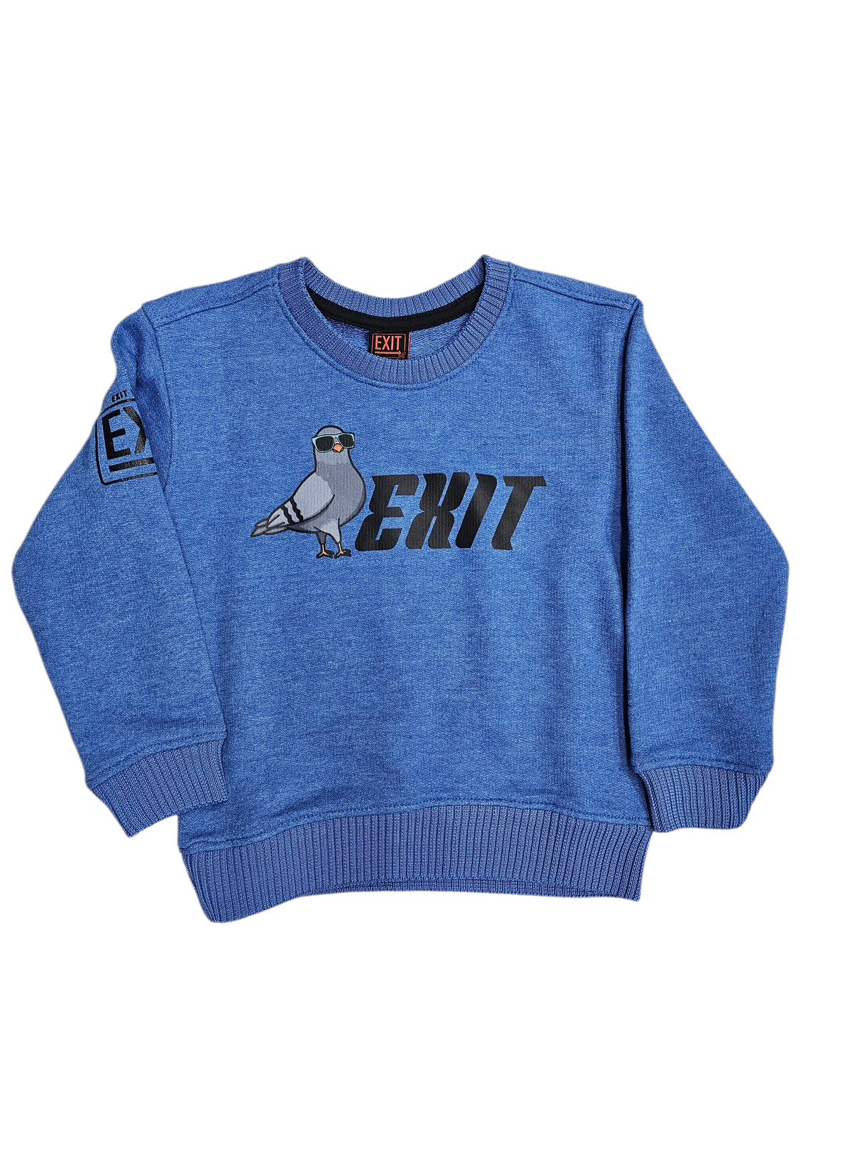 Exit - Kids Sweatshirt - Royal
