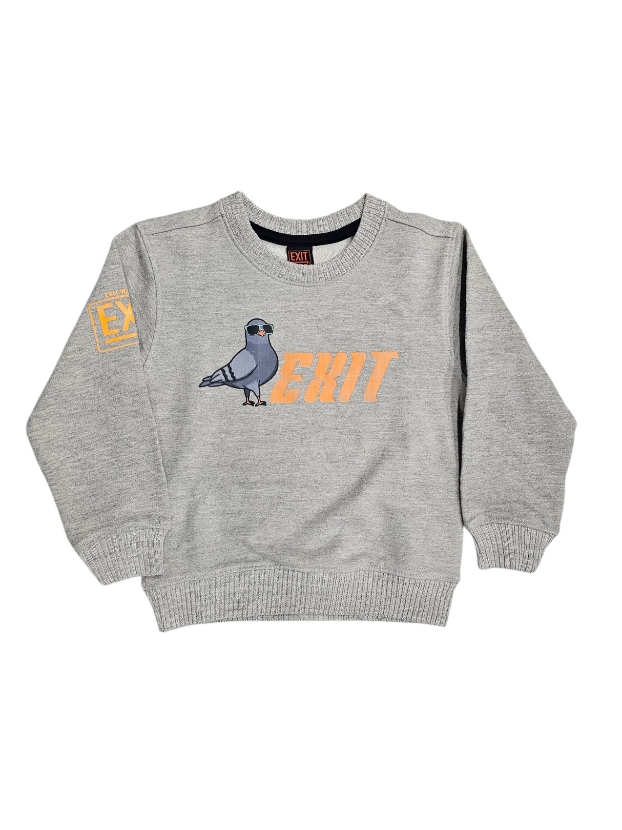 Exit - Kids Sweatshirt - Grey