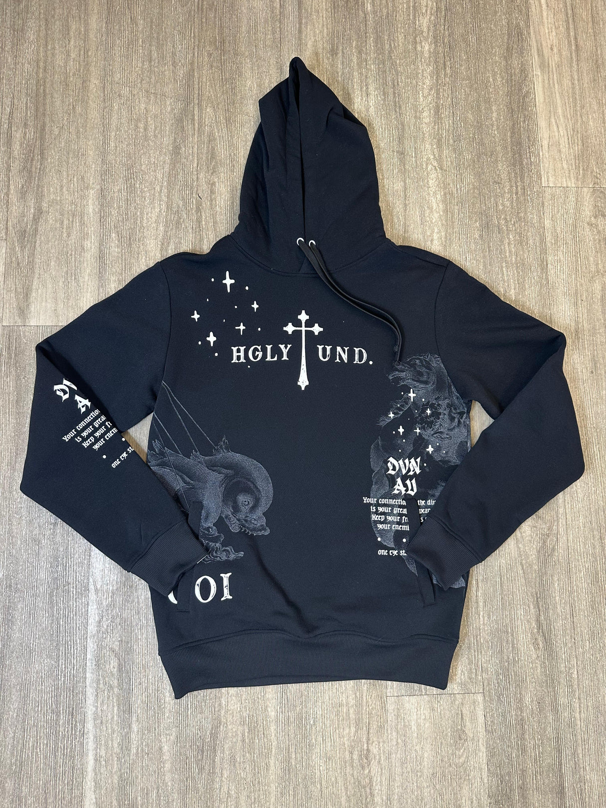 Undrtd Highly Divine Aura Hoodie Multi Colors