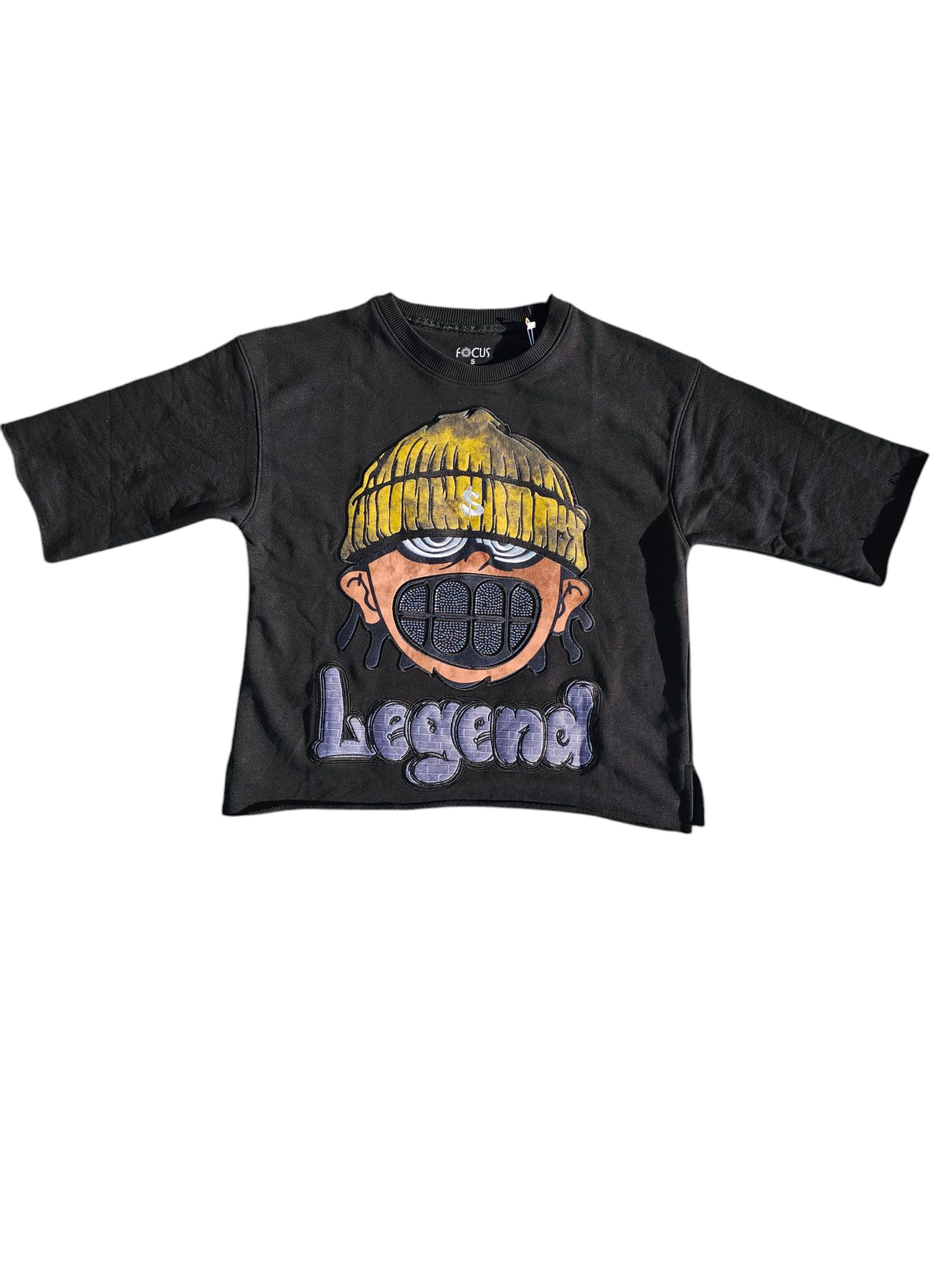 FOCUS LEGEND CROPPED T-SHIRT MULTI COLORS