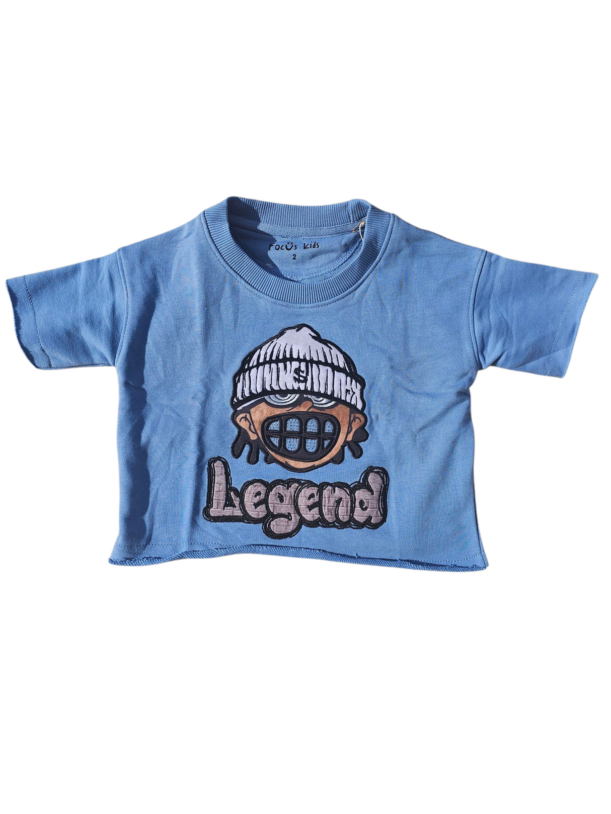 Focus Kids Legend Cropped T-Shirt Multi Colors