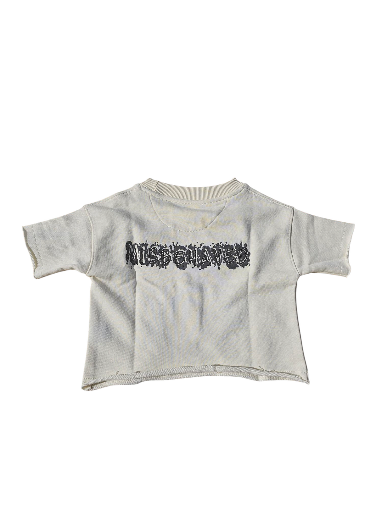 Focus Kids Cropped Miss Behaved T-Shirt Multi Colors