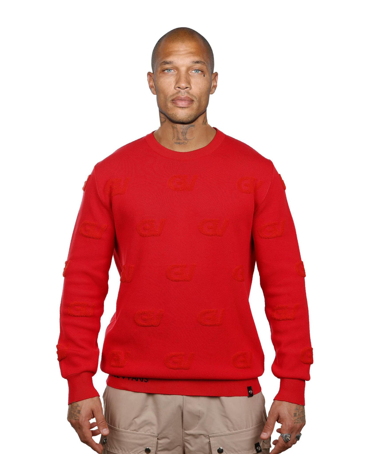 George V Paris Sweatshirt GVT101 Red