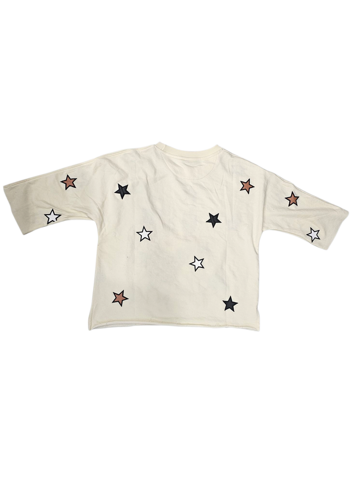 Focus Cowboy Star Cropped T-Shirt Multi Colors