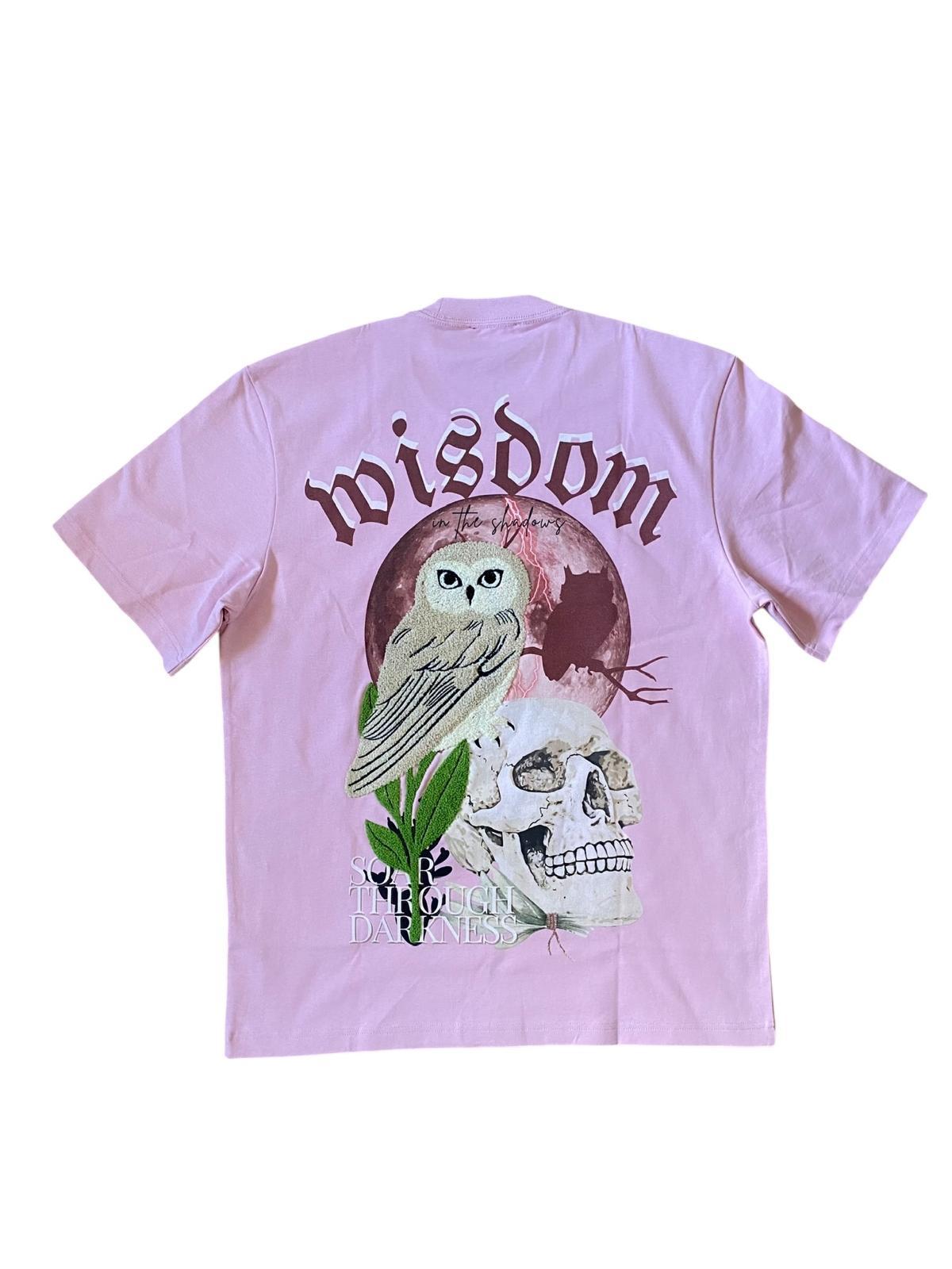 Reelistik Wisdom Heavy Weight T-Shirt Pink