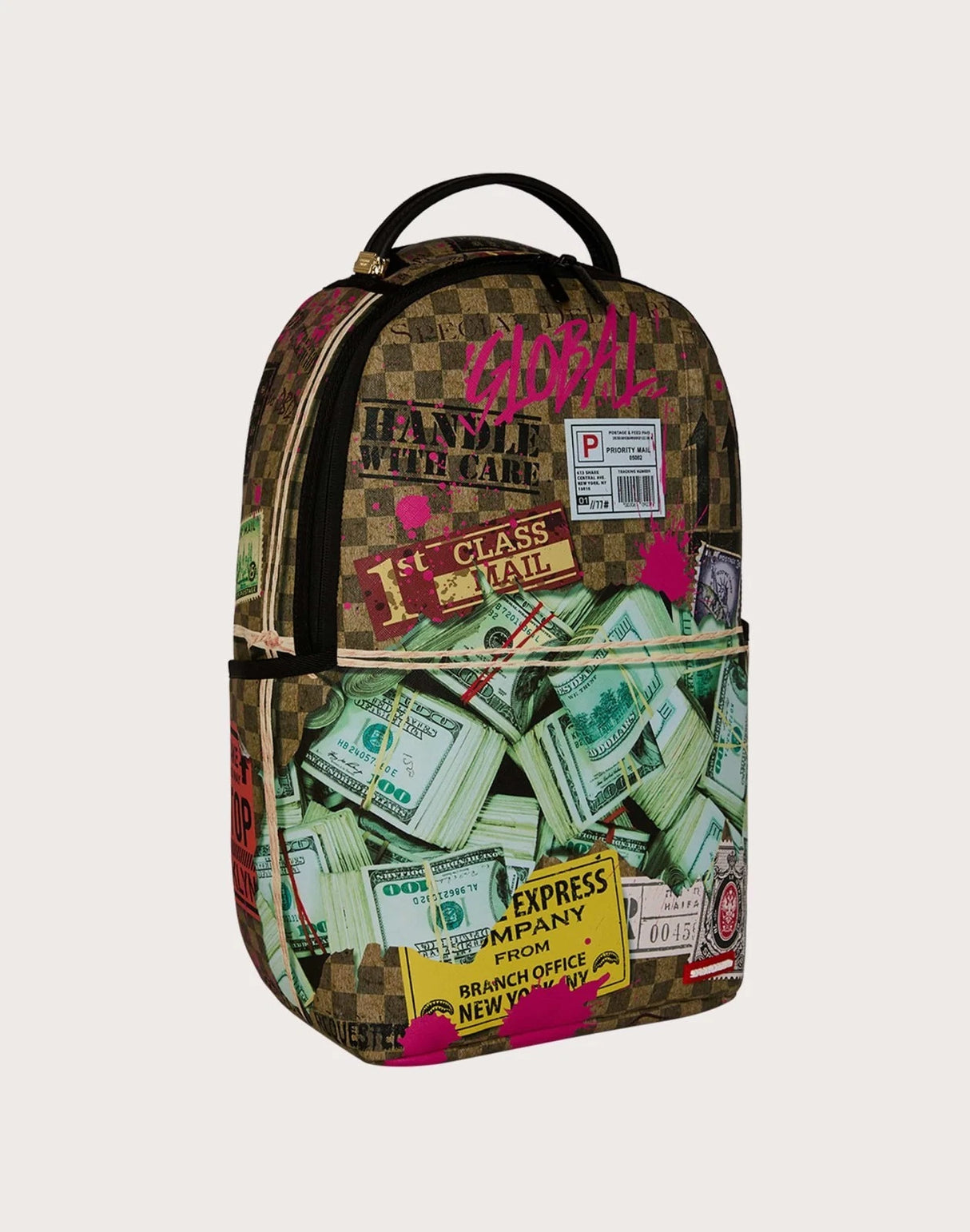Sprayground Torn Packaging Rmx Backpack