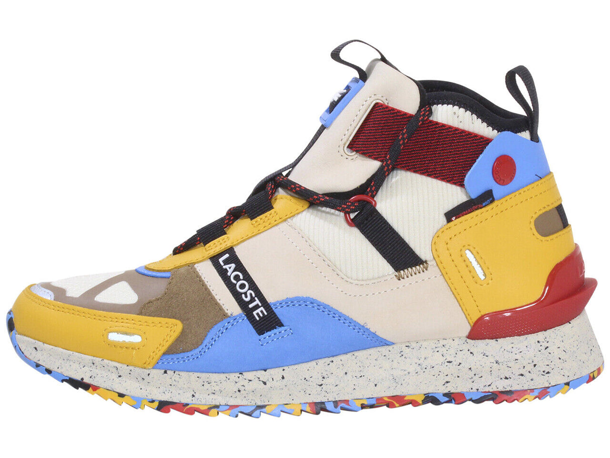 Lacoste Run Breaker Outdoor Men's Shoes Off White / Light Blue