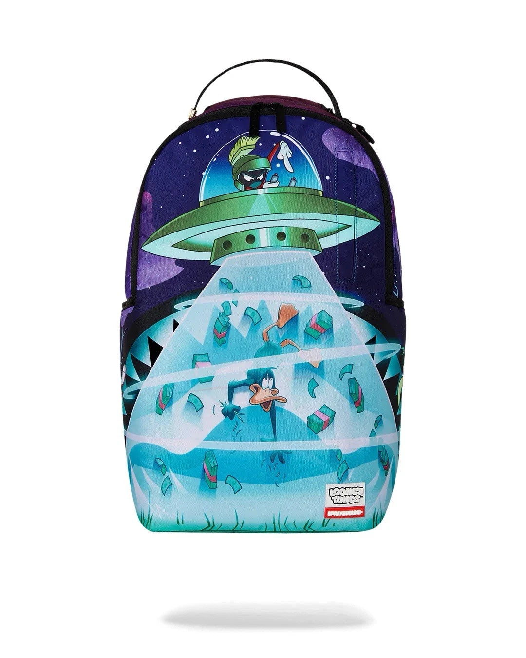 SPRAYGROUND LOONEY TUNES MARVIN ABDUCTING DAFFY DLXR BACKPACK