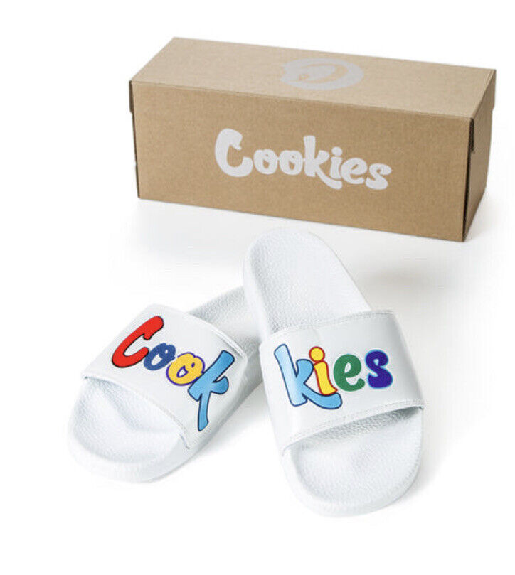Cookies - Slide - White / Multi