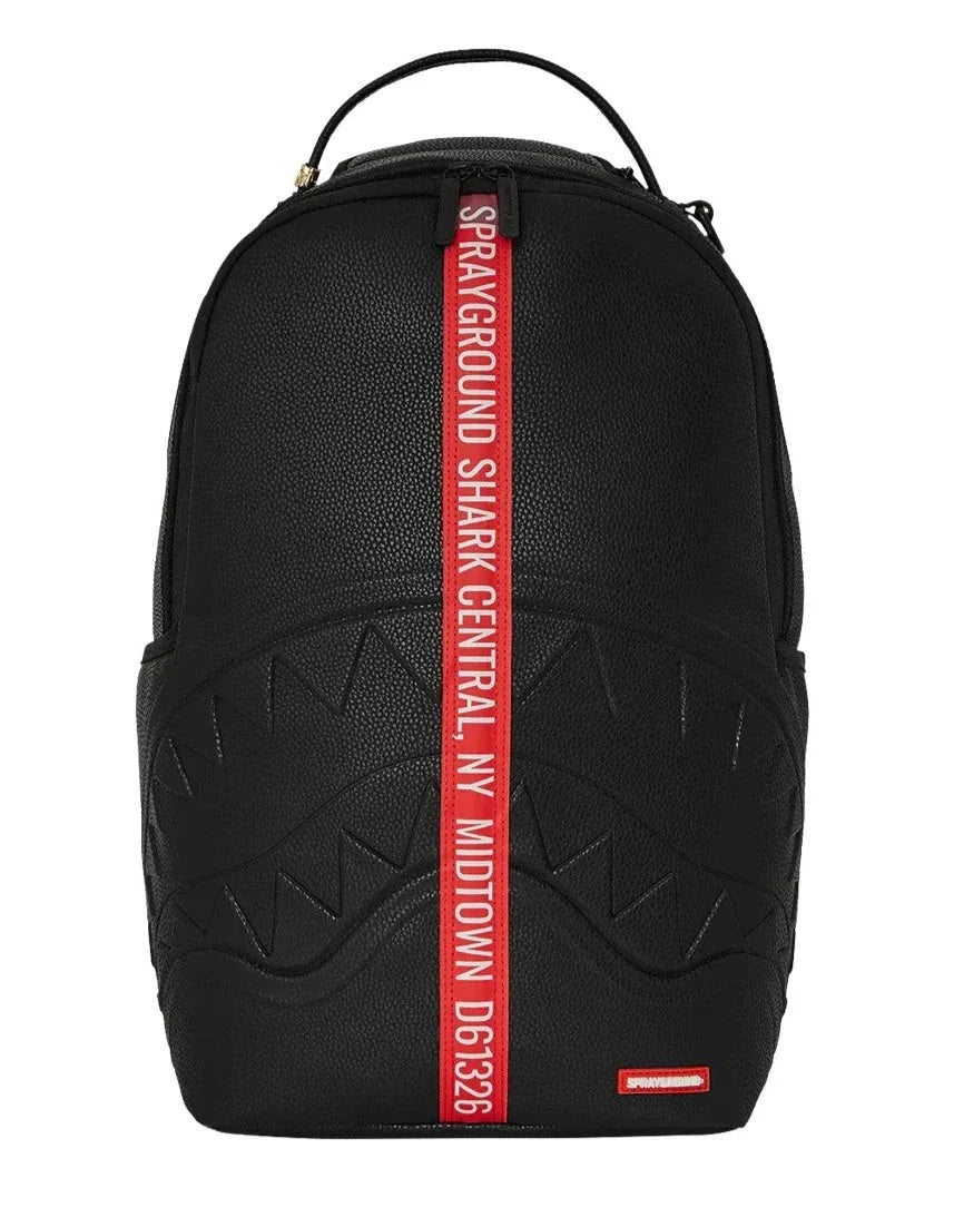 SPRAYGROUND SHARK CENTRAL NEXT STOP ZIP DLXSV BACKPCK