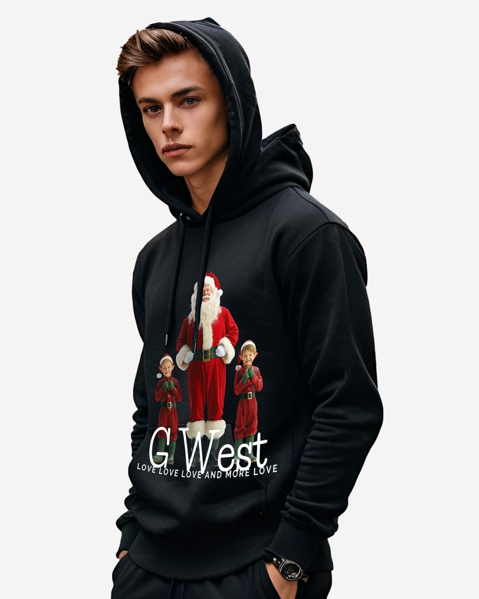 Santa & His Elves Hoodie