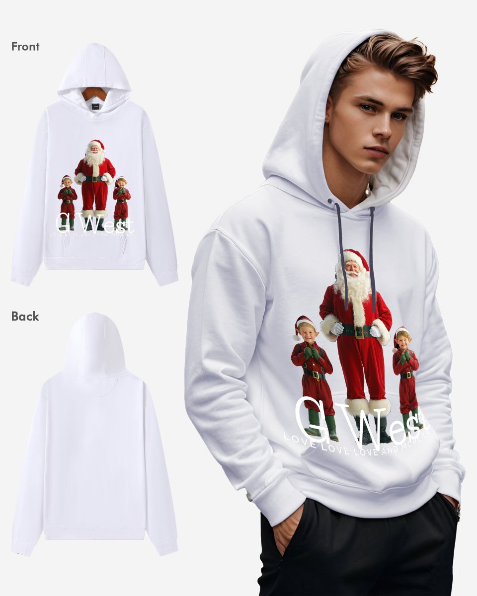 Santa & His Elves Hoodie