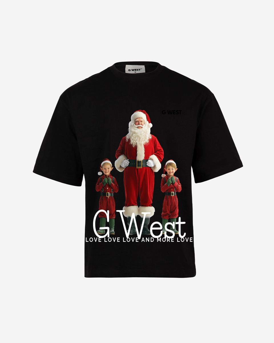 Santa & His Elves Oversized T-Shirt
