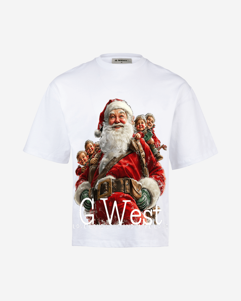 Santa's Joyride Oversized  T-Shirt