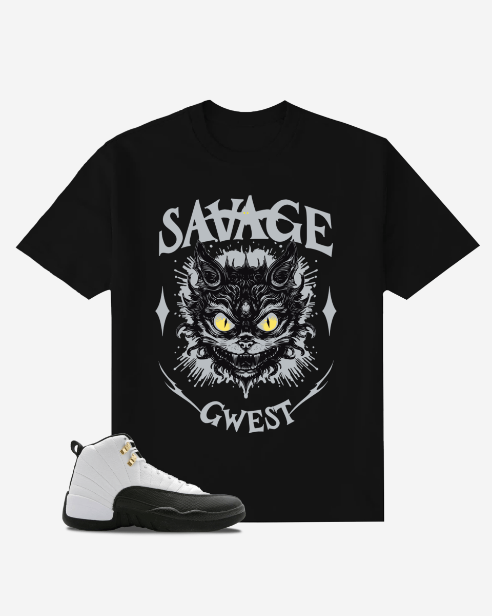 Savage Free and Wild Oversized T-Shirt
