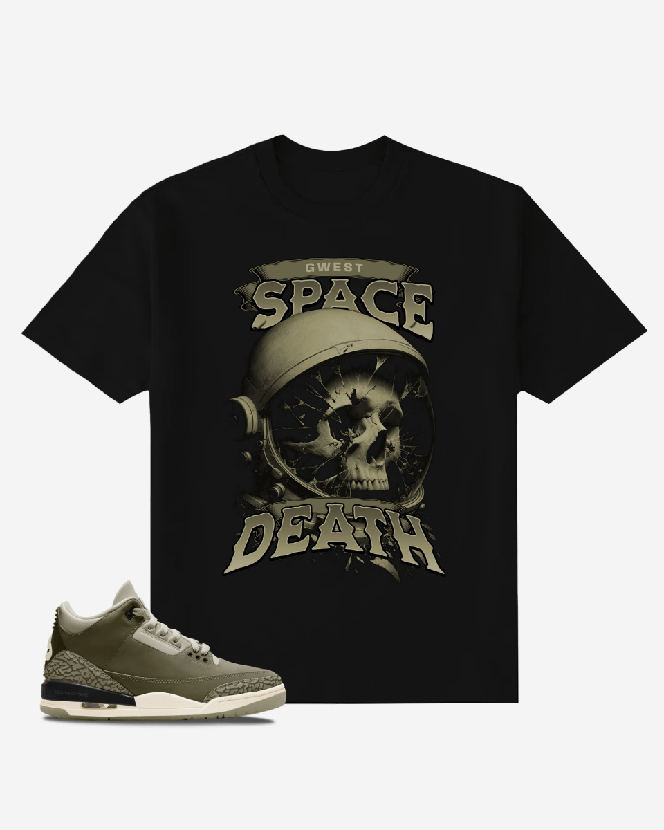Skull-Astronaut-Graphic Oversized T-Shirt
