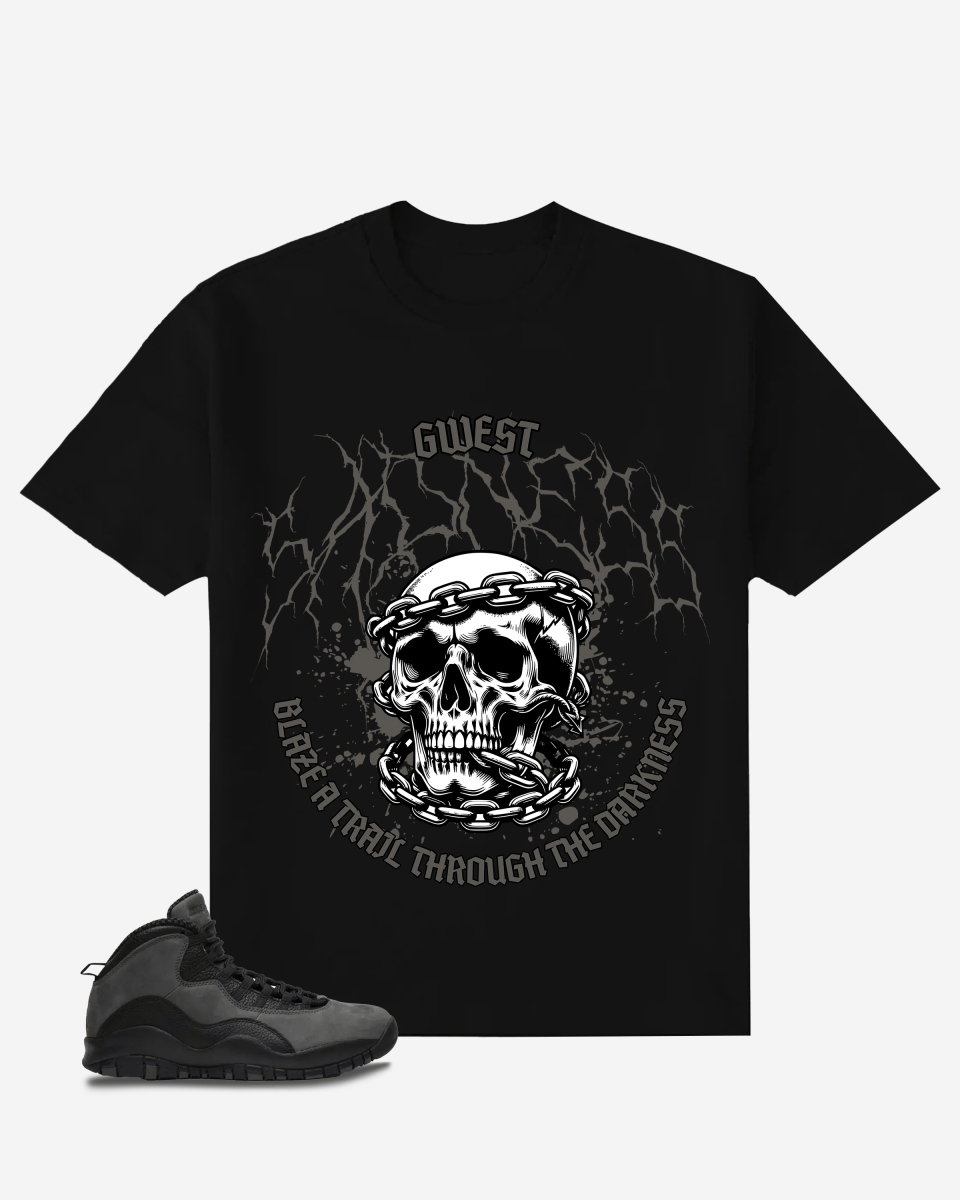 Skull Death Metal Oversized T-Shirt