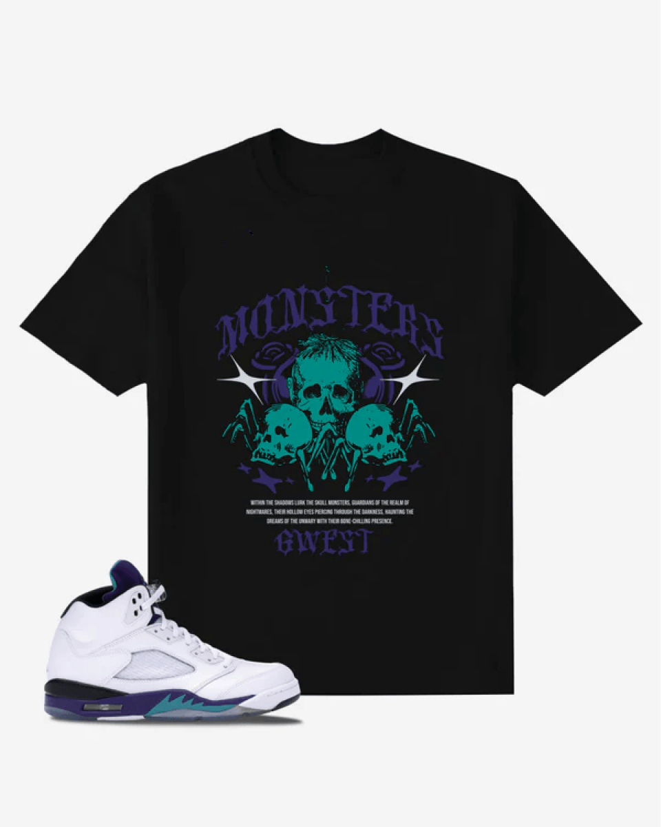 Skull Monsters Urban Oversized T-Shirt