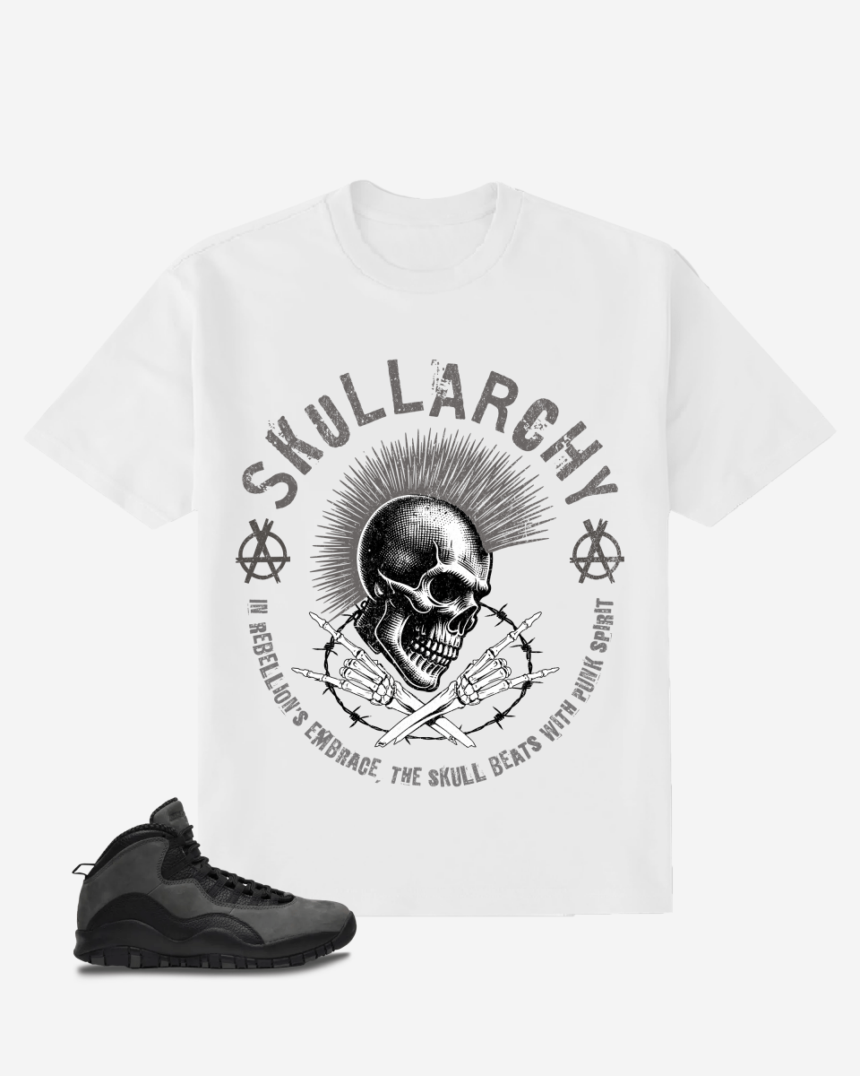 Skull Punk Oversized T-Shirt
