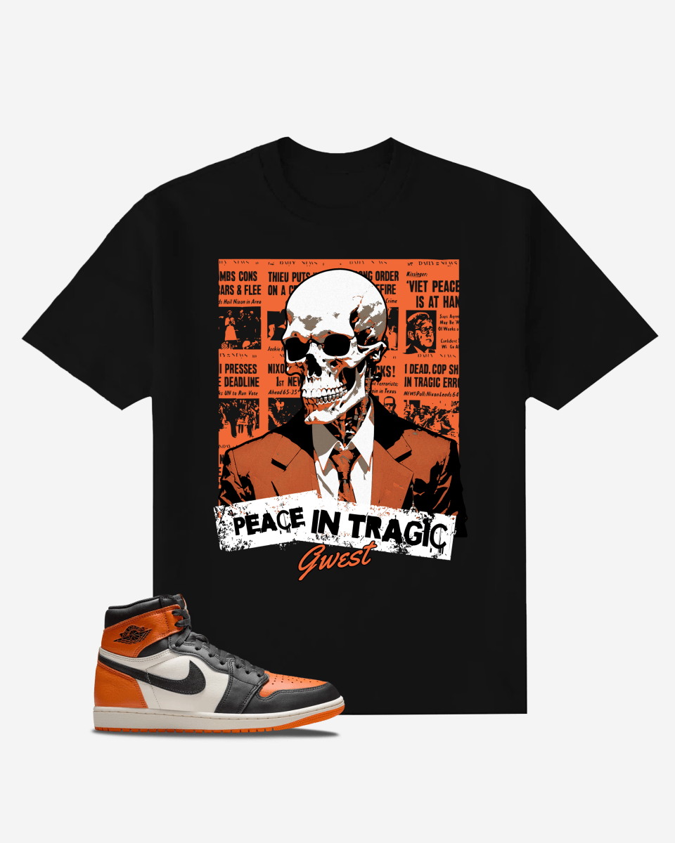 Skull Streetwear Graphic Oversized T-Shirt