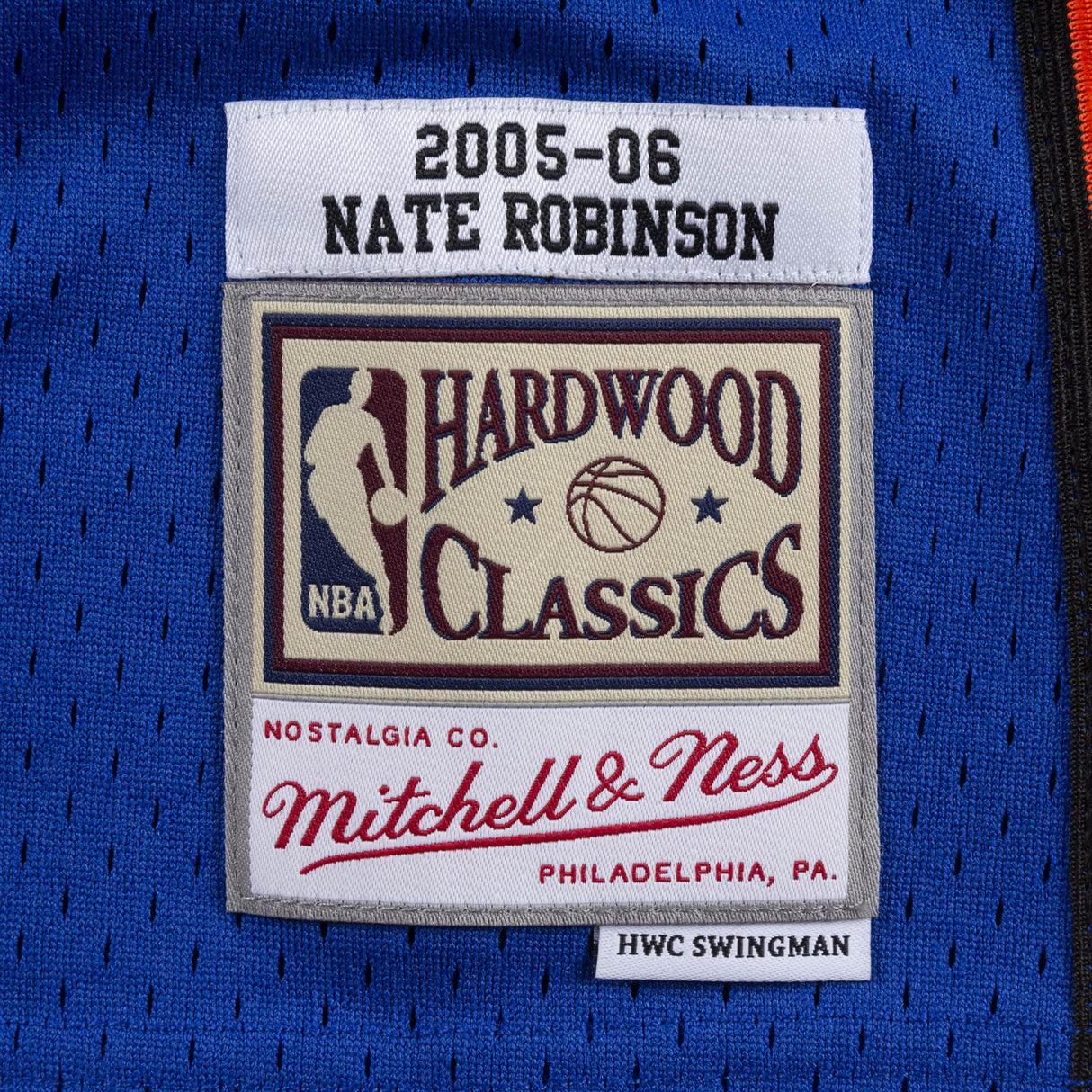 Mitchell & Ness - Kids Jersey - ROBINSON NATE New York Blue Orange