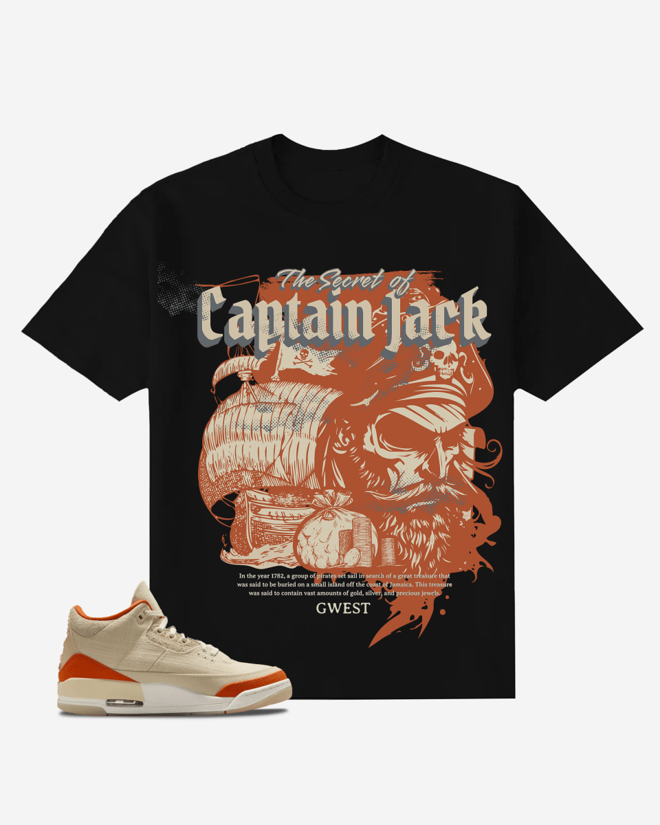 The Secret of Captain Jack Oversized T-Shirt